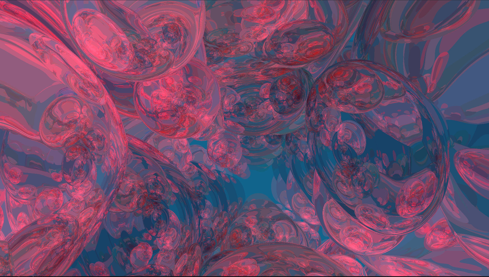 Final render showcasing complex reflections.