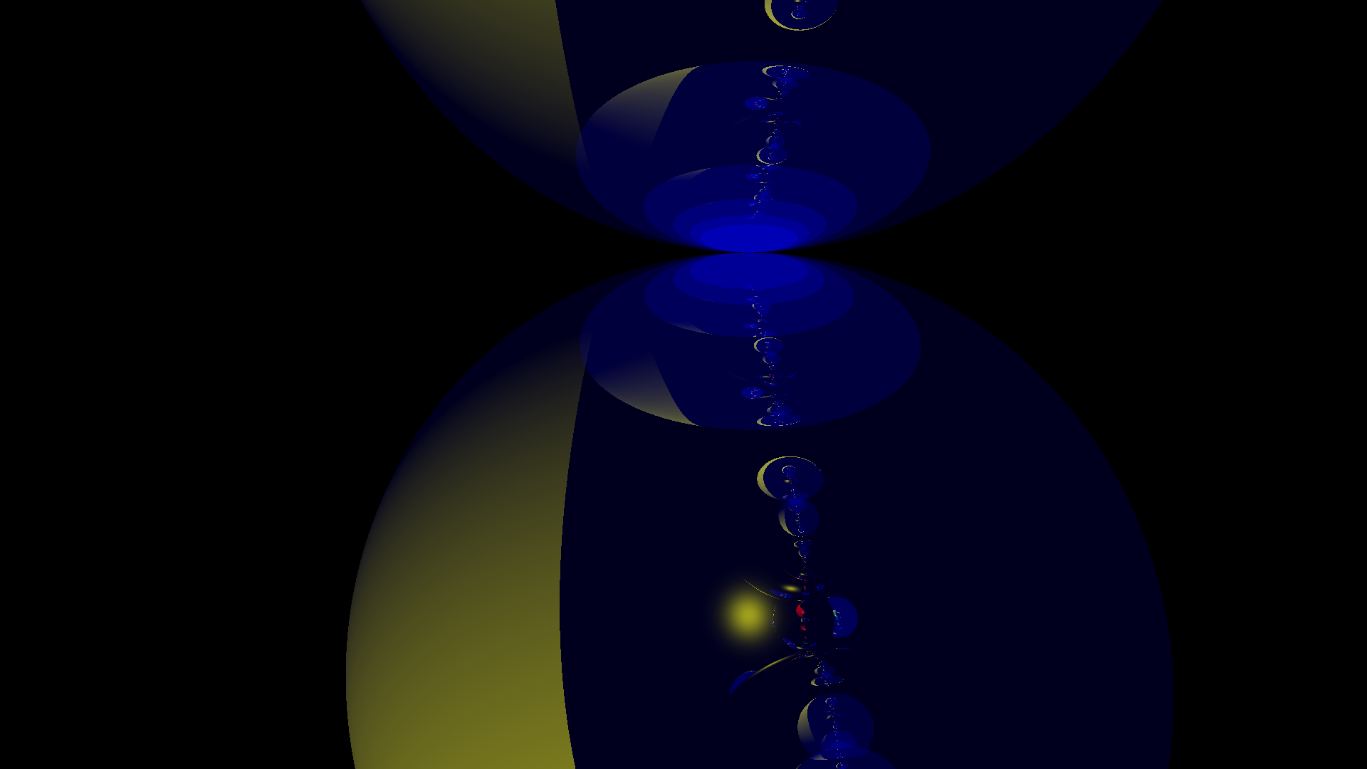 Final render showcasing complex reflections.